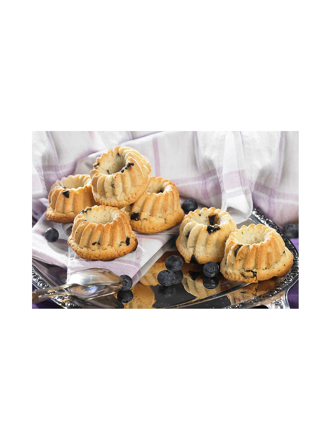 LURCH | Flexiform Muffinliner Gugelhupf 6er Set Pastel Mix | 